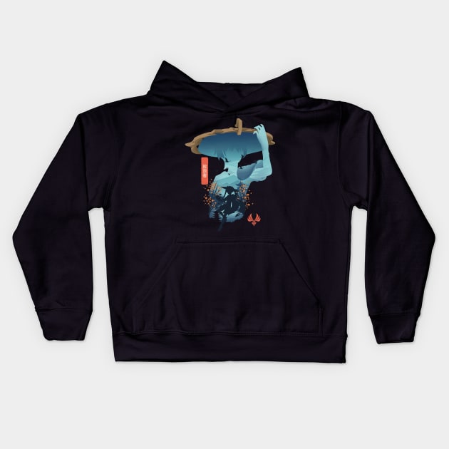 Balladeer - Peregrinus Kids Hoodie by whydesign